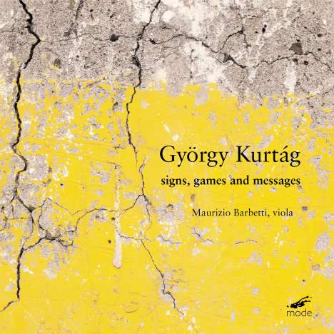 György Kurtag (geb. 1926): Signs,Games and Mesages, CD