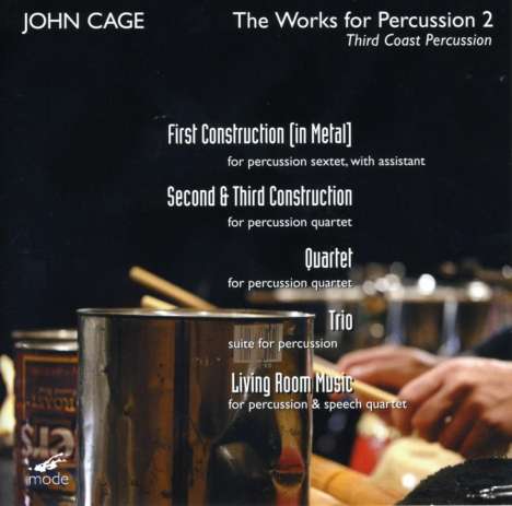 John Cage (1912-1992): Works for Percussion 2, CD