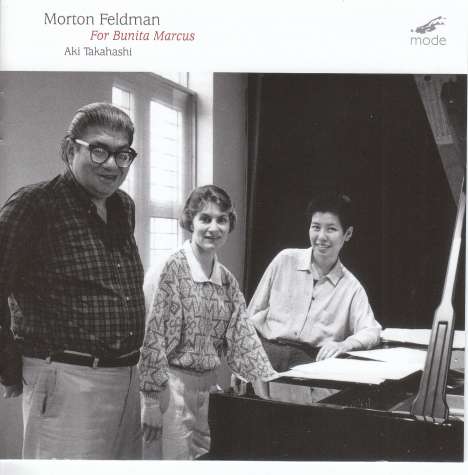 Morton Feldman (1926-1987): For Bunita Marcus für Klavier, CD