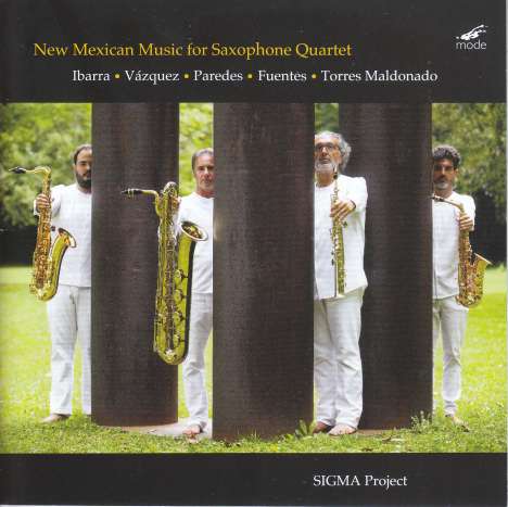 Sigma Project - New Mexican Music for Saxophone Quartet, CD