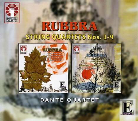Edmund Rubbra (1901-1986): Streichquartette Nr.1-4, 2 CDs