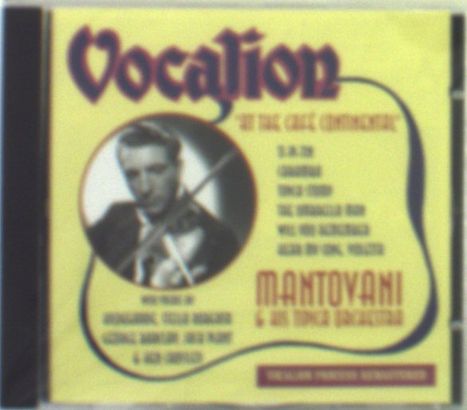 Mantovani: At The Cafe Continental, CD
