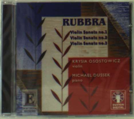 Edmund Rubbra (1901-1986): Violinsonaten Nr.1-3 (opp.11,31,133), CD