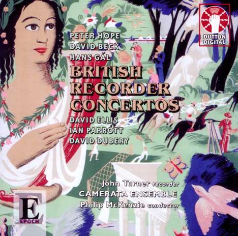 John Turner - British Recorder Concertos, CD