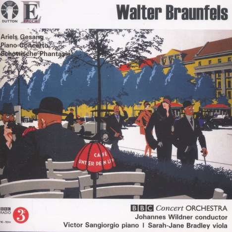 Walter Braunfels (1882-1954): Klavierkonzert op.21, CD