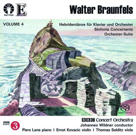 Walter Braunfels (1882-1954): Hebridentänze op.70 für Klavier &amp; Orchester, Super Audio CD