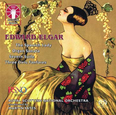 Edward Elgar (1857-1934): Orgelsonate Nr.1 G-Dur op.28 (Orchesterversion von Gordon Jacob), Super Audio CD