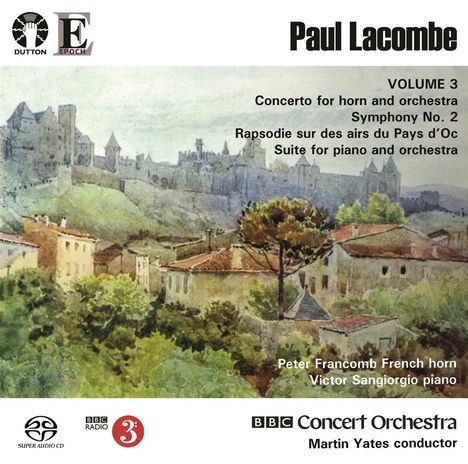 Paul Lacombe (1837-1927): Symphonie Nr.2 D-Dur op.34, Super Audio CD
