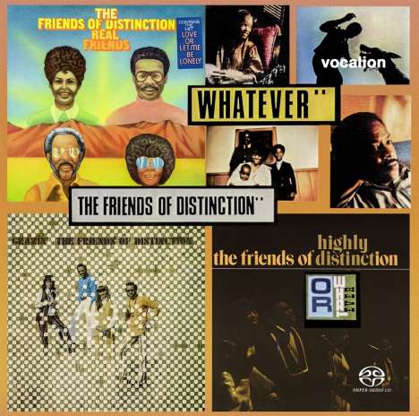 The Friends Of Distinction: Grazin' / Real Friends / Highly Distinct / Whatever'', 2 CDs