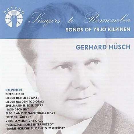 Yrjö Kilpinen (1892-1959): Lieder, CD