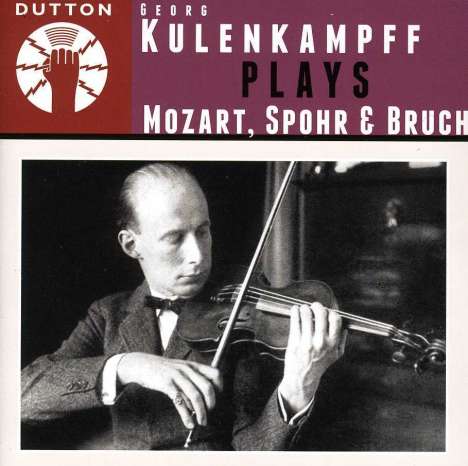 Georg Kulenkampff spielt Mozart, Spohr &amp; Bruch, CD