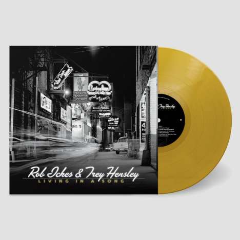 Rob Ickers &amp; Trey Hensley: Living In A Song (Limited Edition) (Gold Metallic Vinyl), LP