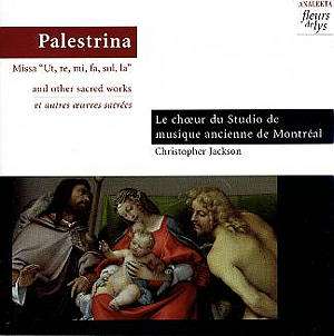 Giovanni Pierluigi da Palestrina (1525-1594): Missa "Ut,re,mi,fa,so,la", CD