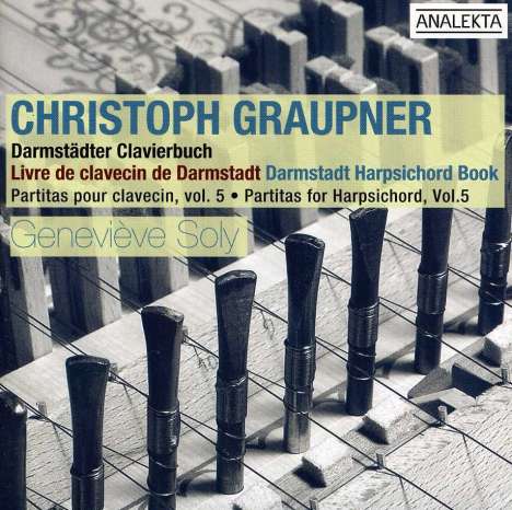 Christoph Graupner (1683-1760): Cembalo-Partiten Vol.5, CD