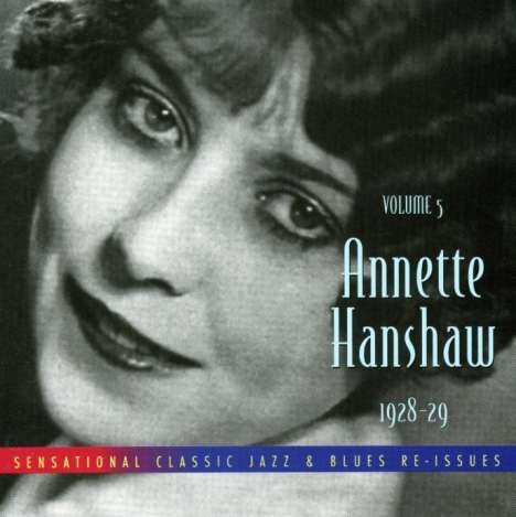 Annette Hanshaw: 1928 - 1929 Vol. 5, CD