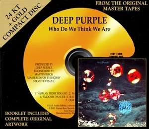 Deep Purple: Who Do We Think We Are (24 Karat Gold-HDCD), CD