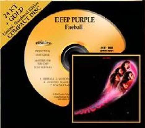 Deep Purple: Fireball (Ltd. 24 Kt. Gold-HDCD), CD