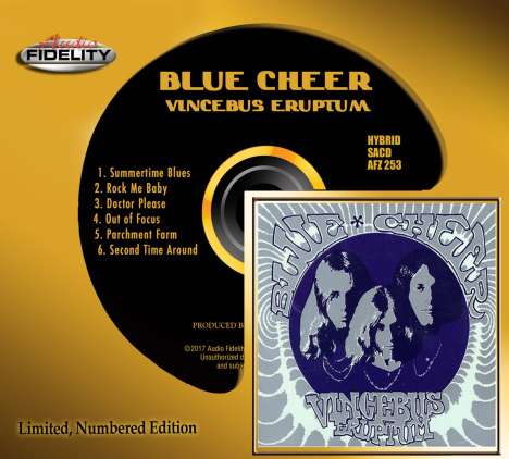Blue Cheer: Vincebus Eruptum (Limited-Numbered-Edition) (Hybrid-SACD), Super Audio CD