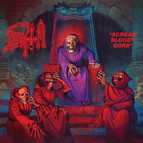 Death (Metal): Scream Bloody Gore (Clear W/ Multicolored Splatter Vinyl), LP