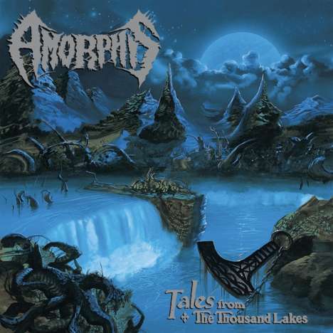 Amorphis: Tales From The Thousand Lakes (Limited Edition) (Swamp Green W/ Cyan Blue, White And Silver Splatter Vinyl), LP