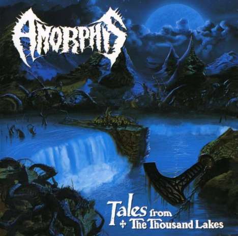 Amorphis: Tales From The Thousand Lakes (Reissue) (Limited Thousand Lakes Waterfall Edition) (Royal Blue Cloudy Vinyl), LP