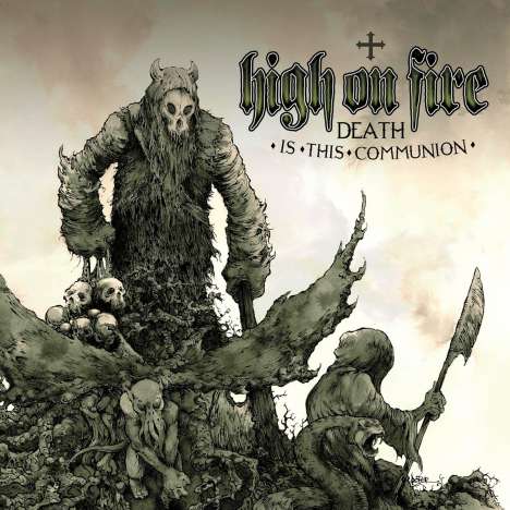 High On Fire: Death Is This Communion (Limited Edition) (Swamp Green Cloudy Vinyl), 2 LPs