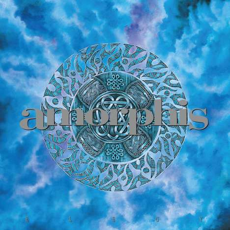 Amorphis: Elegy (remastered) (Limited Edition) (Cyan Blue &amp; White Galaxy Merge Vinyl), 2 LPs
