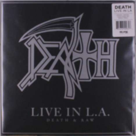 Death (Metal): Live In L.A. (Death &amp; Raw) (Custom Merge with Splatter Vinyl), 2 LPs