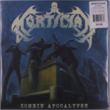 Mortician: Zombie Apocalypse (Sea Blue with Splatter Vinyl), LP
