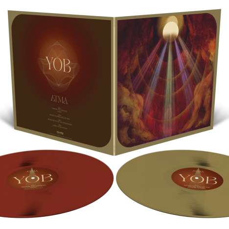 Yob: Atma (remixed &amp; remastered) (Deluxe Version) (Oxblood + Metallic Gold Vinyl), 2 LPs
