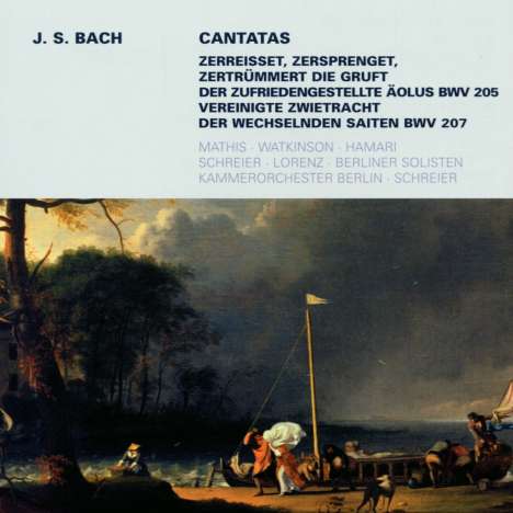 Johann Sebastian Bach (1685-1750): Kantaten BWV 205 &amp; 207, CD