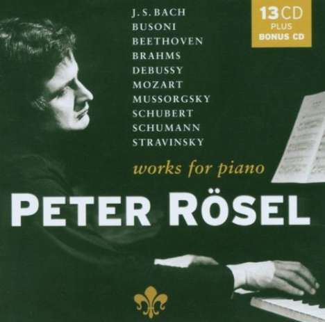 Peter Rösel,Klavier, 13 CDs