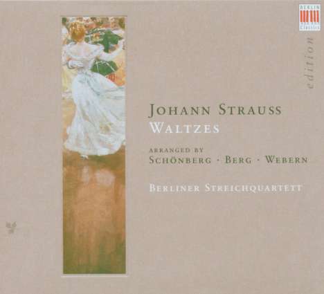 Berliner Streichquartett spielt Strauss-Walzer, CD