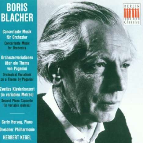 Boris Blacher (1903-1975): Klavierkonzert Nr.2 op.42, CD