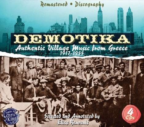 Demotika: Authentic Village Music From Greece 1917 - 1955, 4 CDs