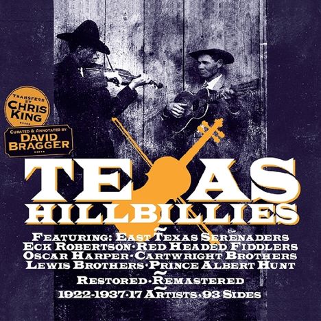Texas Hillbillies, 4 CDs