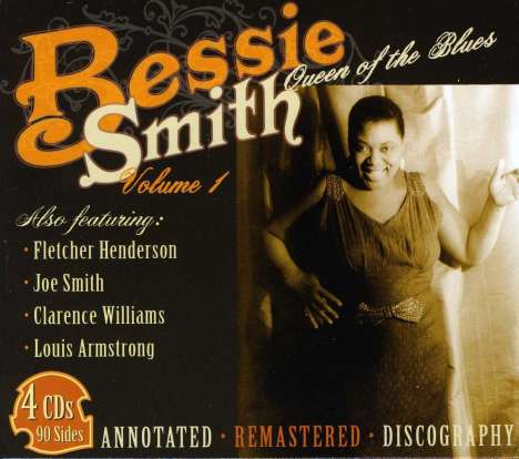 Bessie Smith: Queen Of The Blues Vol. 1, 4 CDs