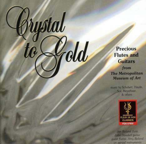 Musik für Flöte &amp; Gitarre "Crystal to Gold", CD