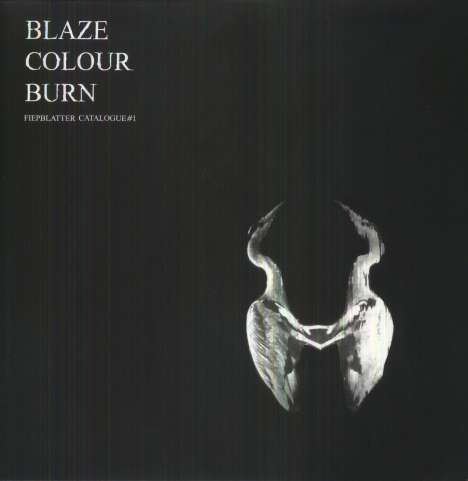 Jan St. Werner: Blaze Colour Burn (Fiepblatter Catalogue#1), LP
