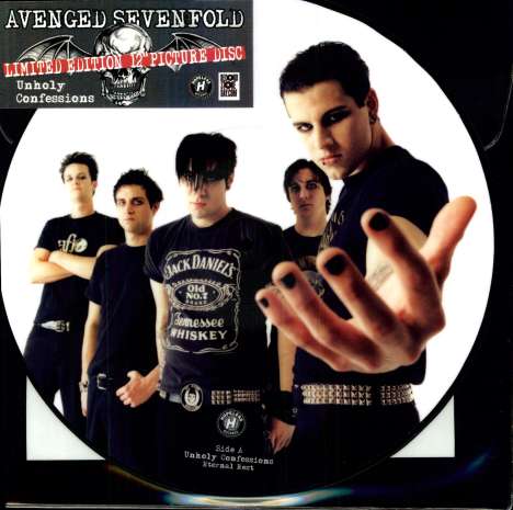 Avenged Sevenfold: Unholy Confessions (Limited Edition) (Picture Disc), Single 12"
