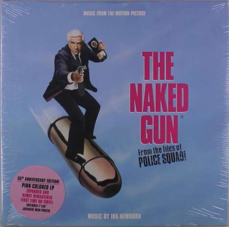 Ira Newborn: Filmmusik: The Naked Gun: From The Files Of Police Squad! (O.S.T.) (35th Anniversary) (remastered) (Pink Vinyl), LP