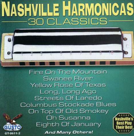 Nashville Harmonicas: 30 Classics, CD