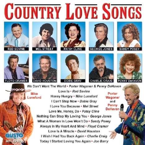 Country Love Songs, CD