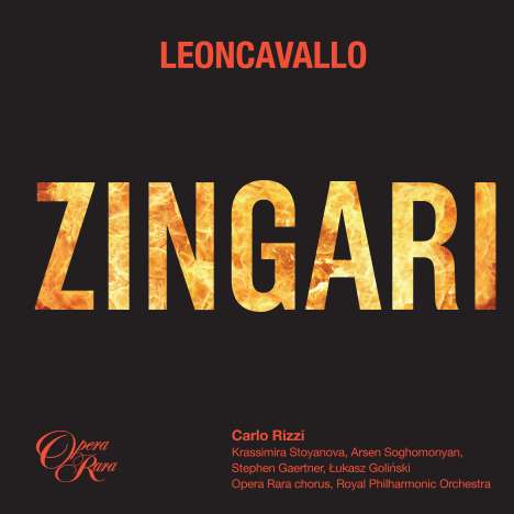 Ruggero Leoncavallo (1857-1919): Zingari, CD