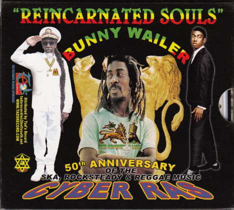 Bunny Wailer: Reincarnated Souls (3 CD + 2 DVD), 3 CDs und 2 DVDs