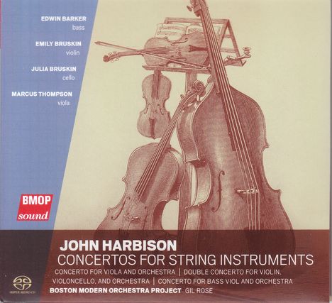 John Harbison (geb. 1938): Konzerte für Streichinstrumente, CD
