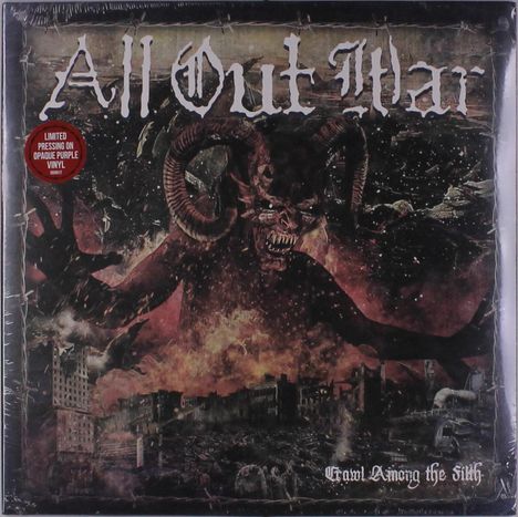 All Out War: Crawl Among The Filth (Limited Edition) (Opaque Purple Vinyl), LP