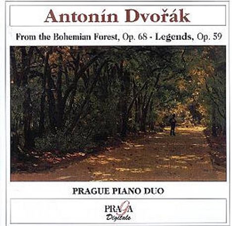 Antonin Dvorak (1841-1904): Legenden op.59 für Klavier 4-händig, CD