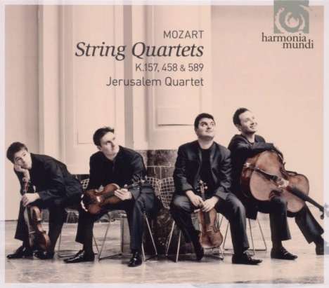 Wolfgang Amadeus Mozart (1756-1791): Streichquartette Nr.4,17,22, CD