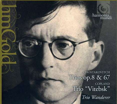 Aaron Copland (1900-1990): Klaviertrio "Vitebsk", CD
